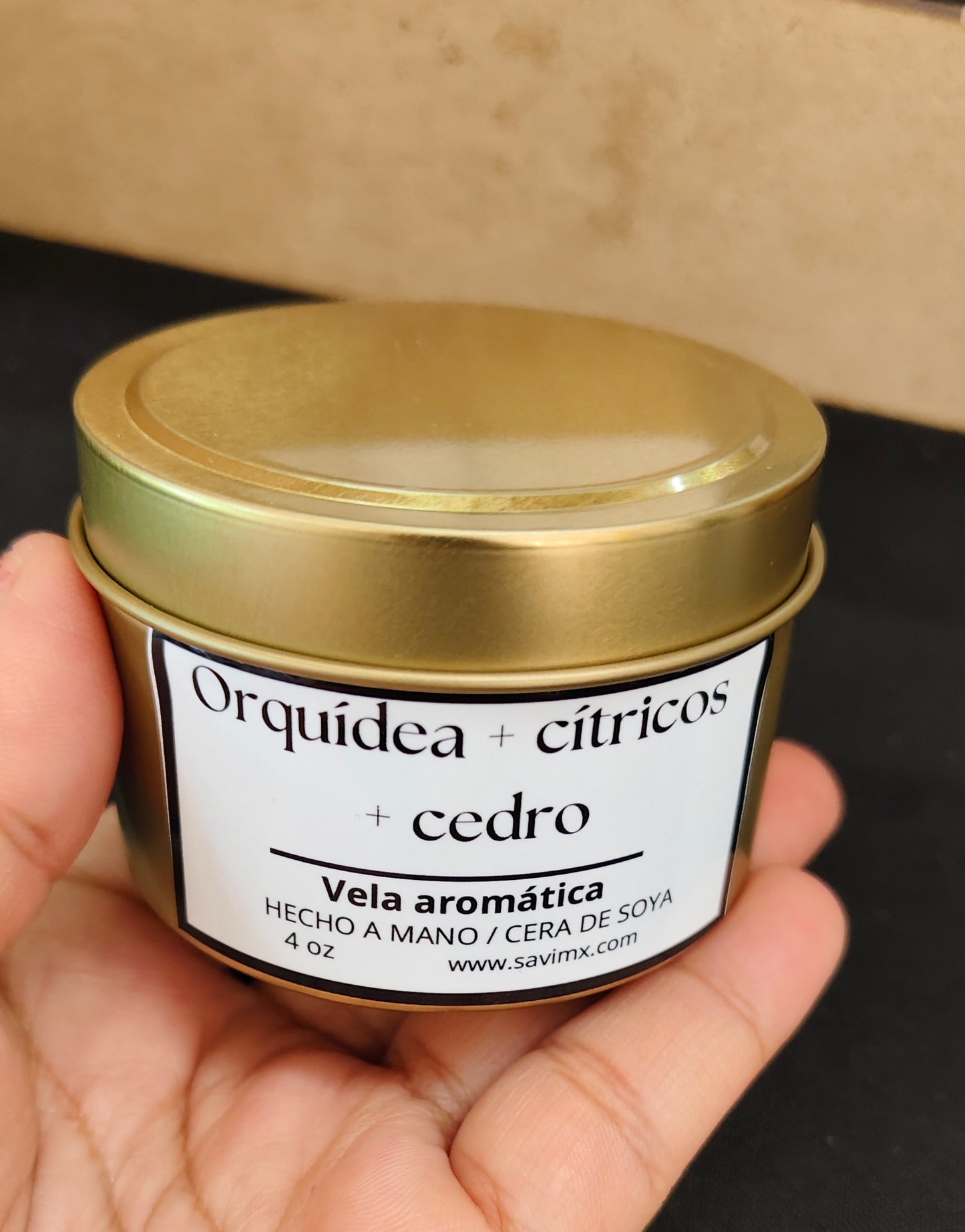 Vela aromática