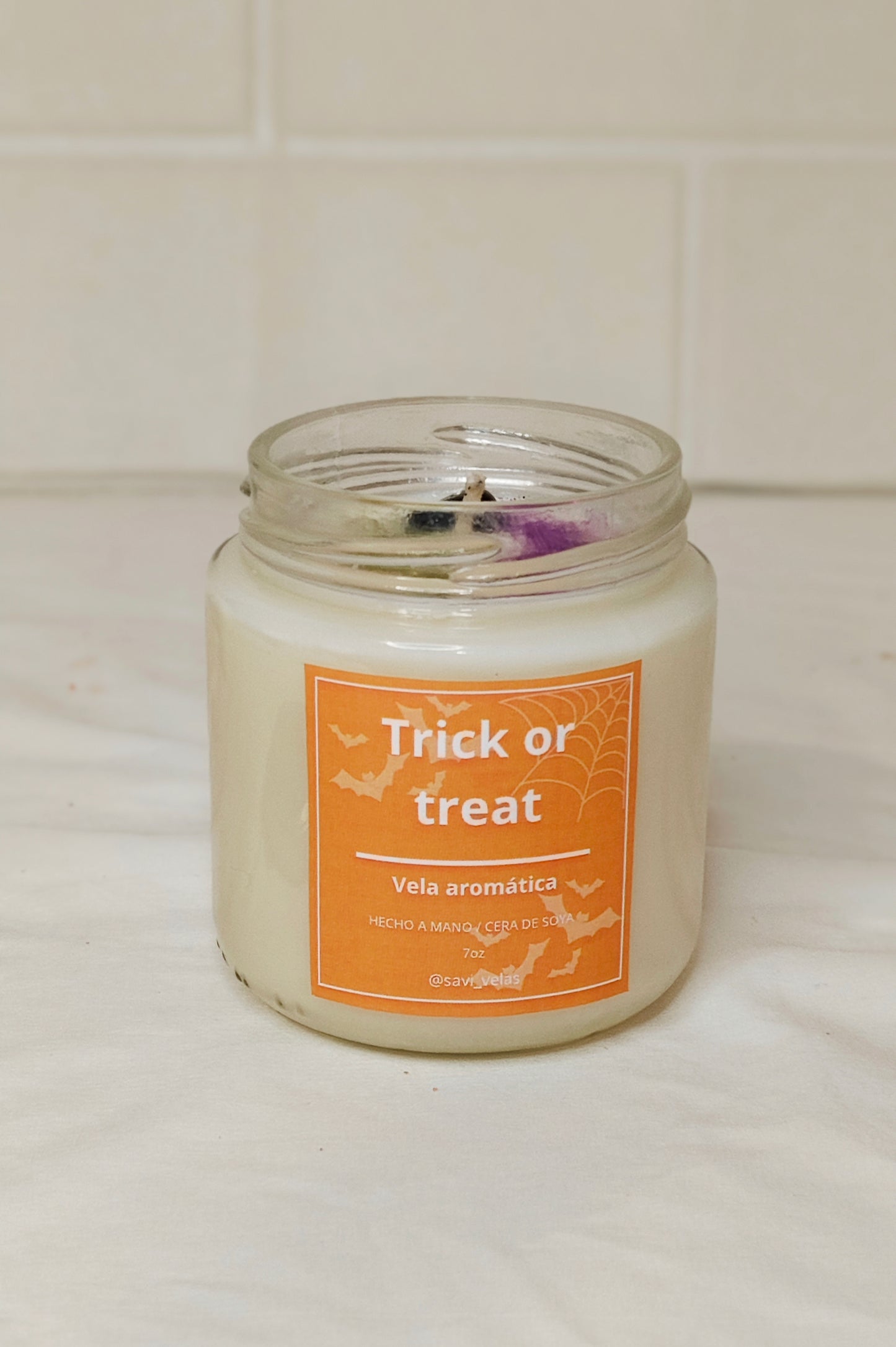 Kit velas trick or treat y coffee break